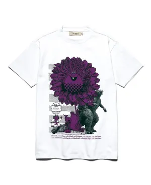Rhek S/S Tee White Purple