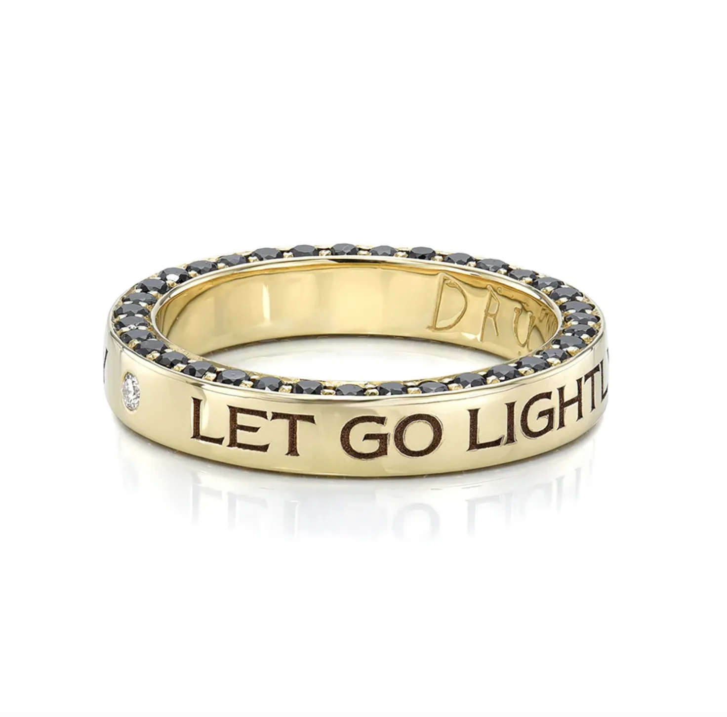 Ring with Black Diamonds