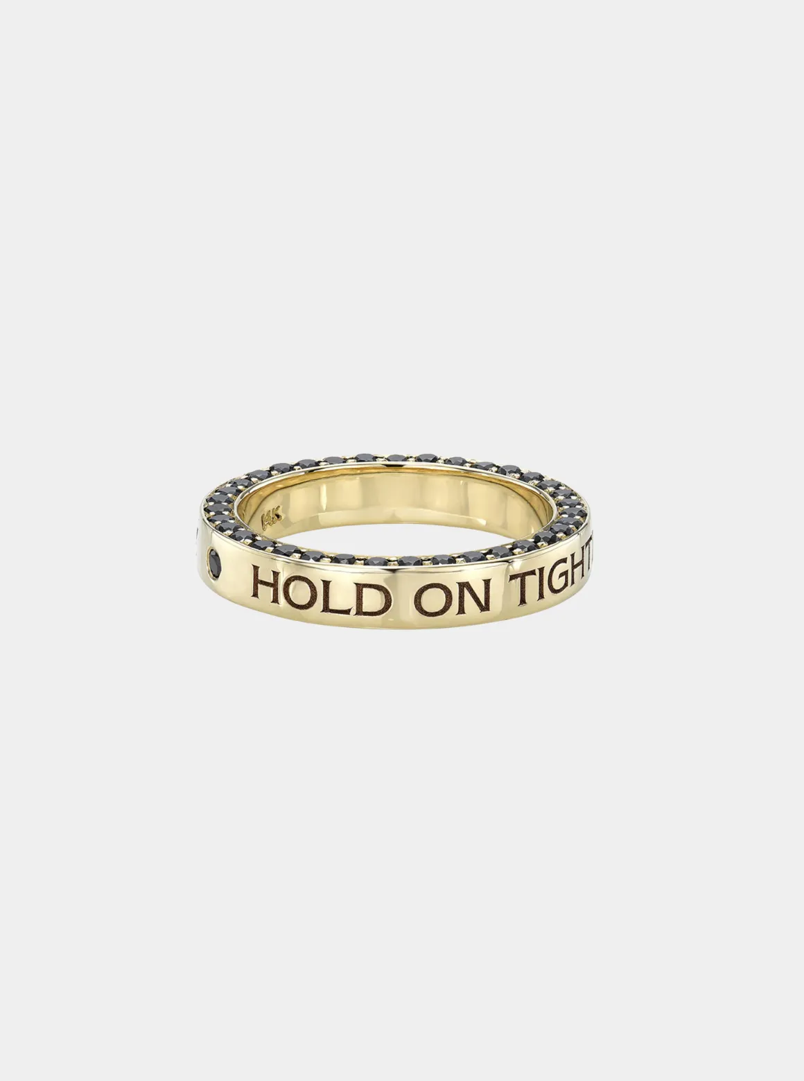 Ring with Black Diamonds