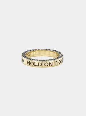 Ring with Black Diamonds