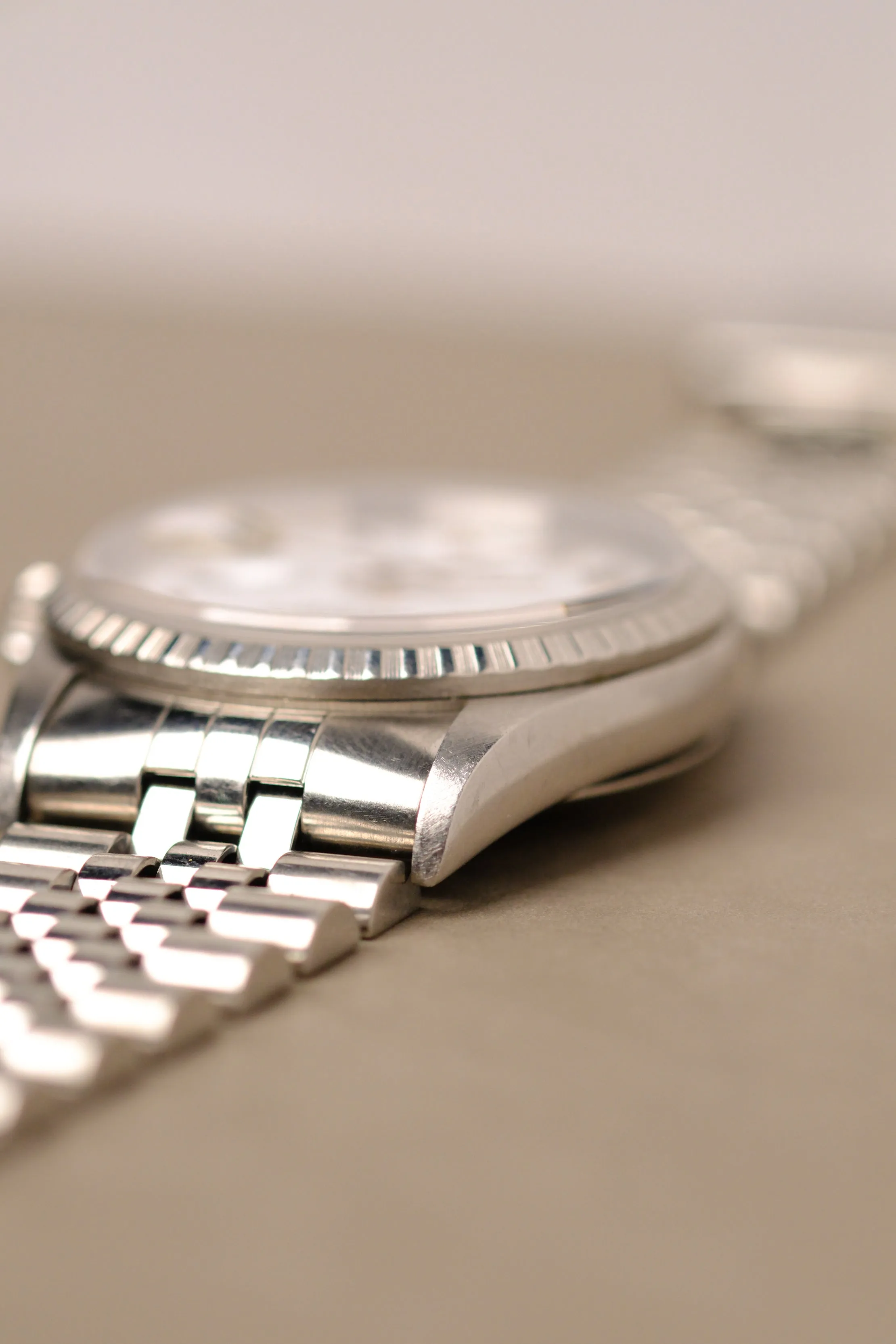 Rolex Datejust 16220 White Enamel Roman Dial - 1999