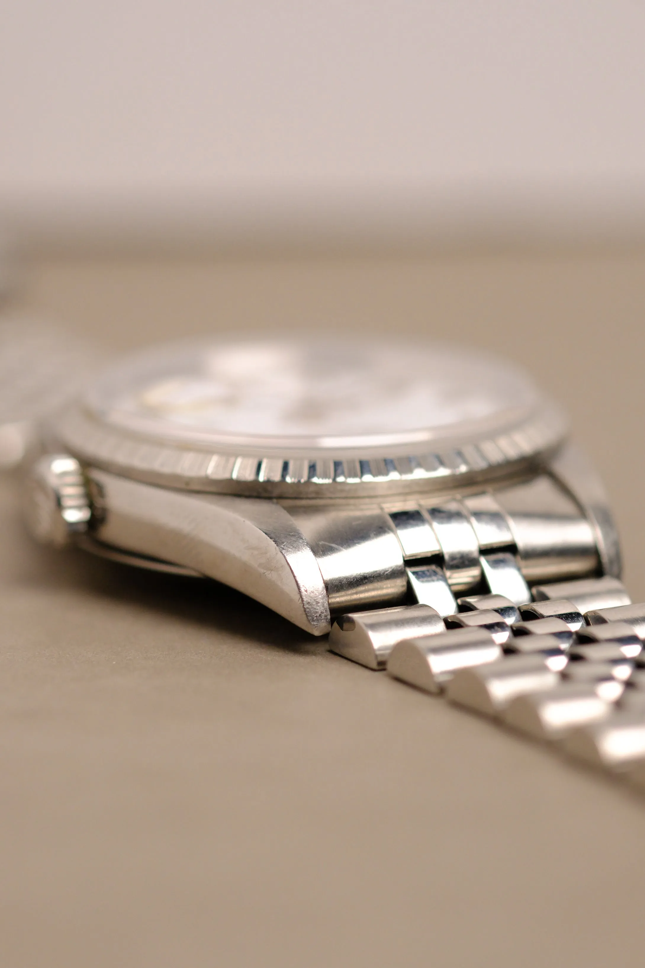 Rolex Datejust 16220 White Enamel Roman Dial - 1999