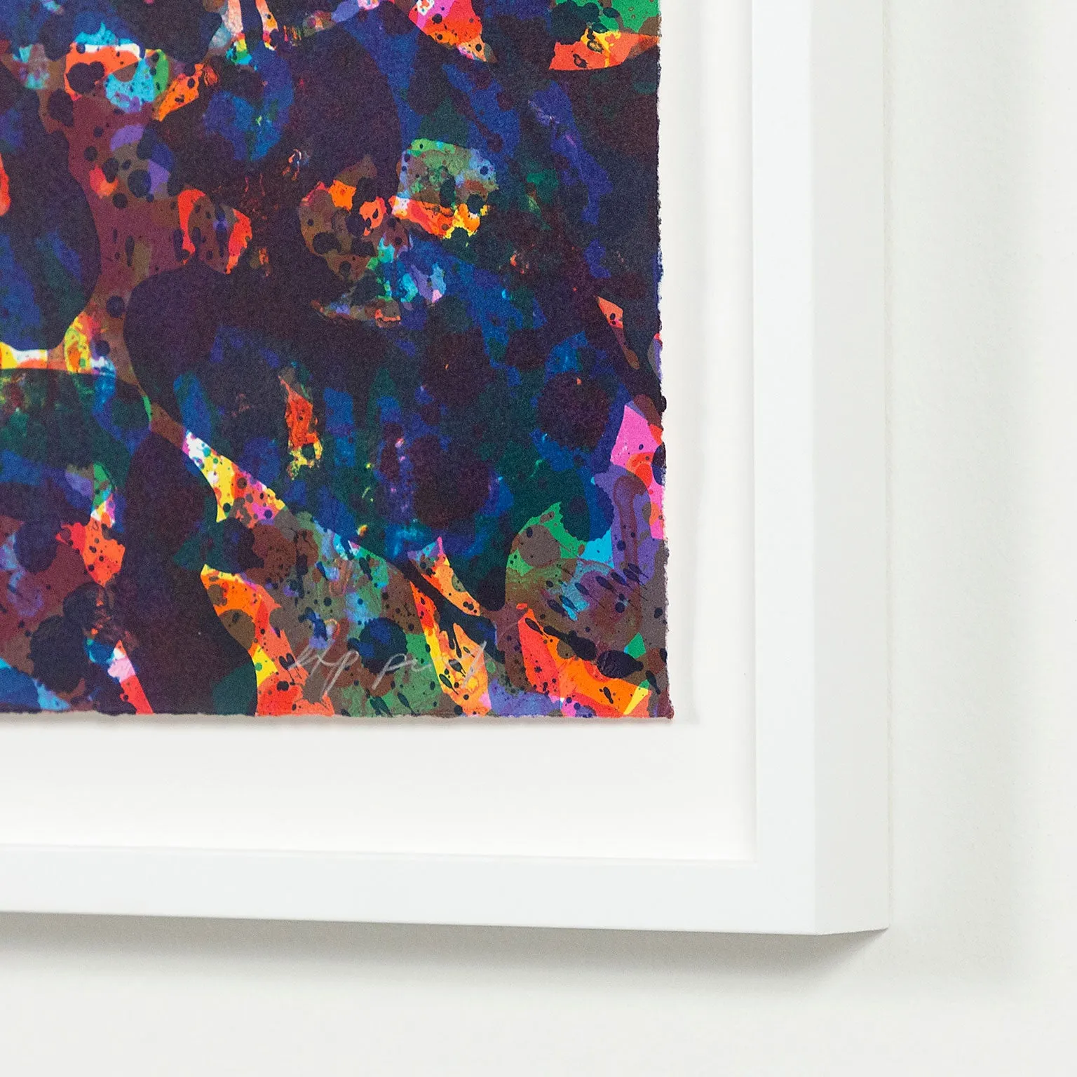 SAM FRANCIS "HER BLUE DEEPS" LITHOGRAPH, 1972