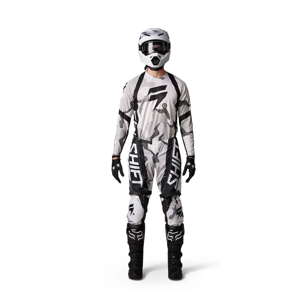 SHIFT WHITE LABEL JERSEY POSN CAMO [WHITE CAMO]