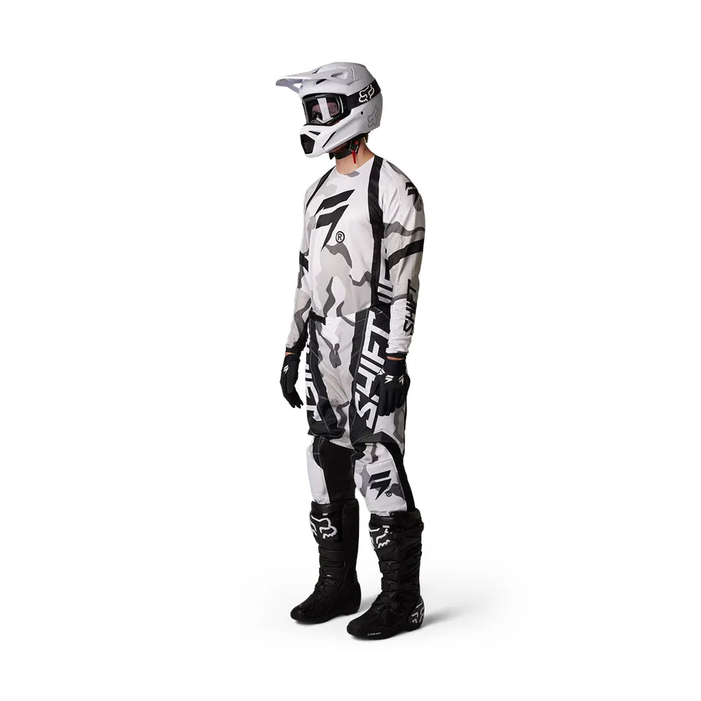 SHIFT WHITE LABEL JERSEY POSN CAMO [WHITE CAMO]
