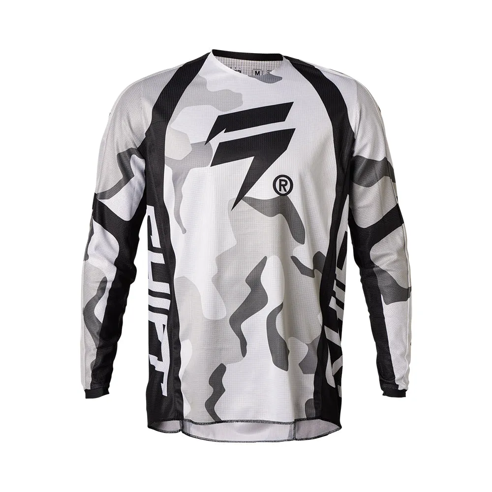 SHIFT WHITE LABEL JERSEY POSN CAMO [WHITE CAMO]