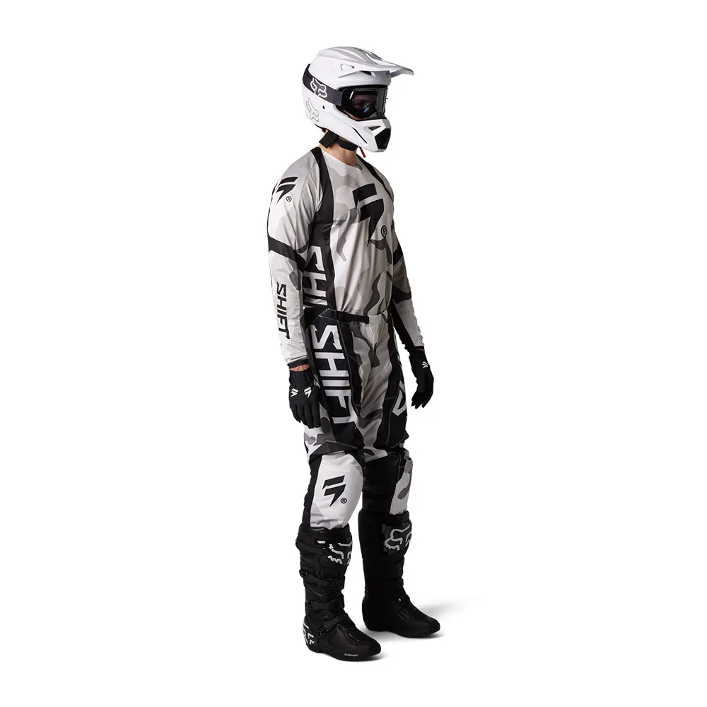 SHIFT WHITE LABEL JERSEY POSN CAMO [WHITE CAMO]