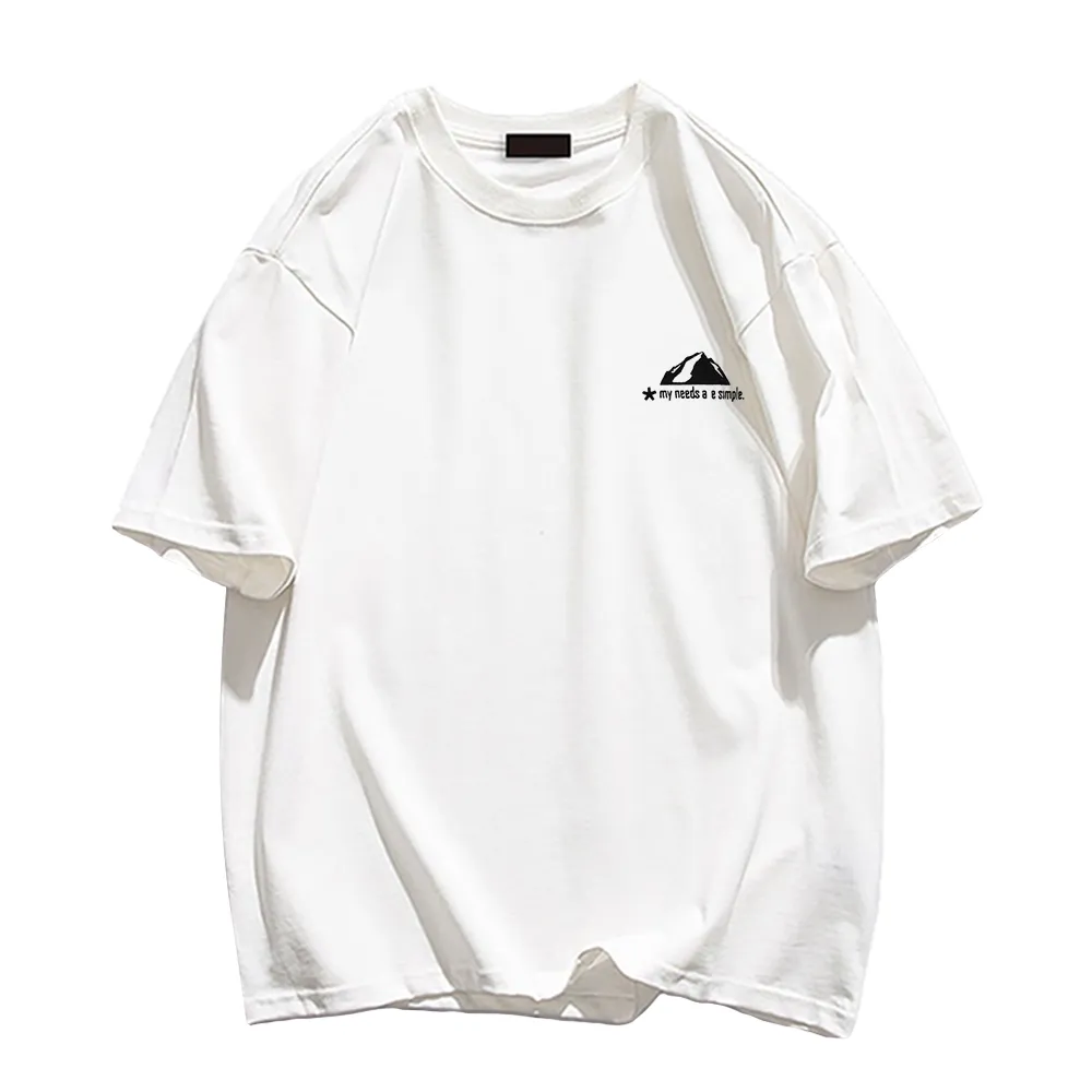 Simple Black And White T-Shirt