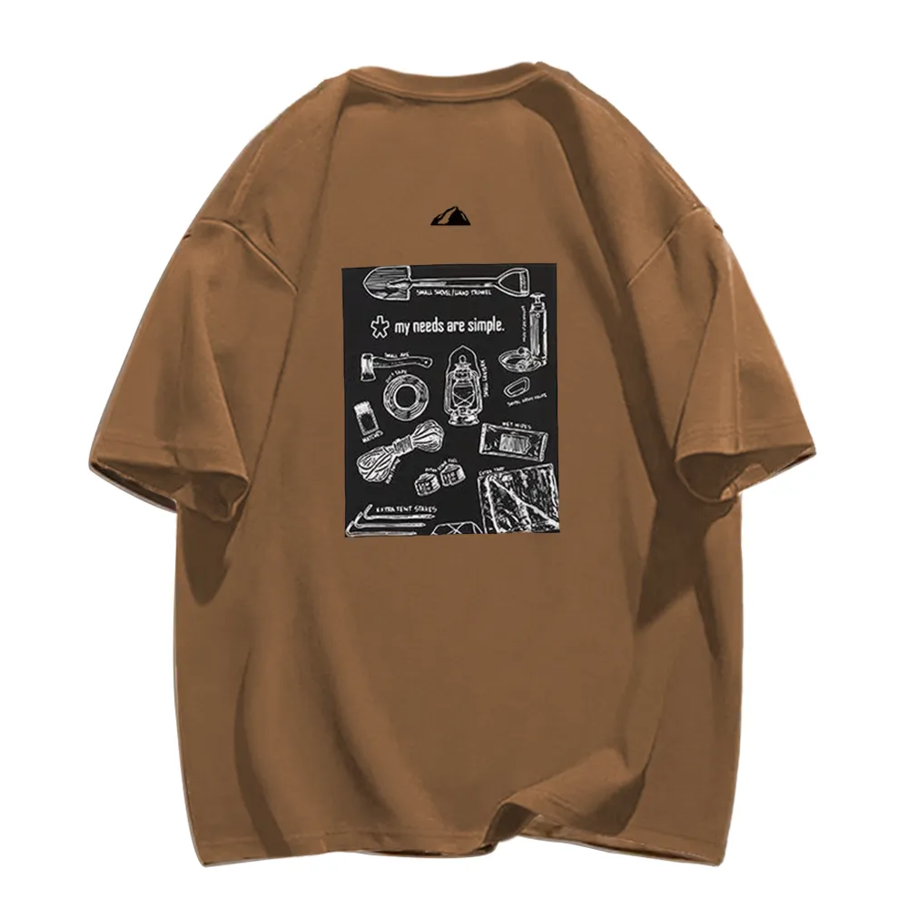 Simple Black And White T-Shirt