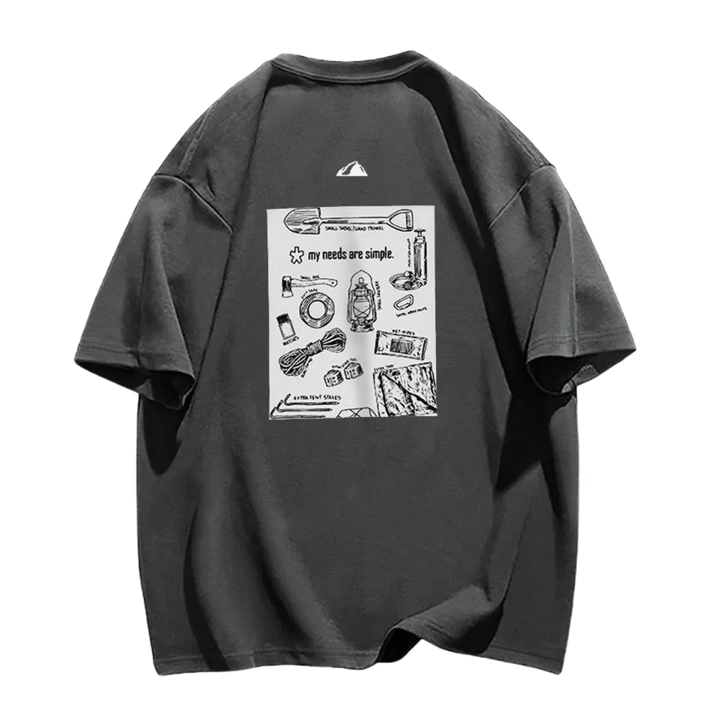 Simple Black And White T-Shirt