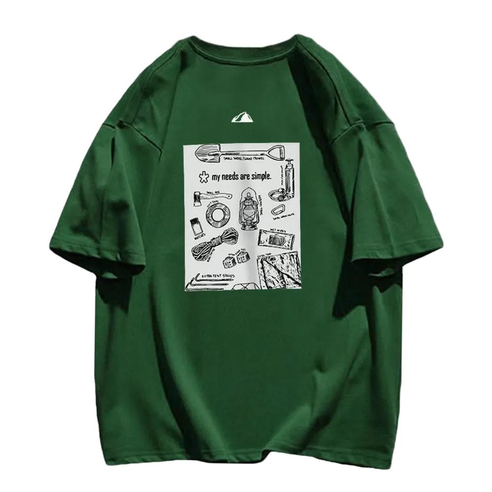 Simple Black And White T-Shirt