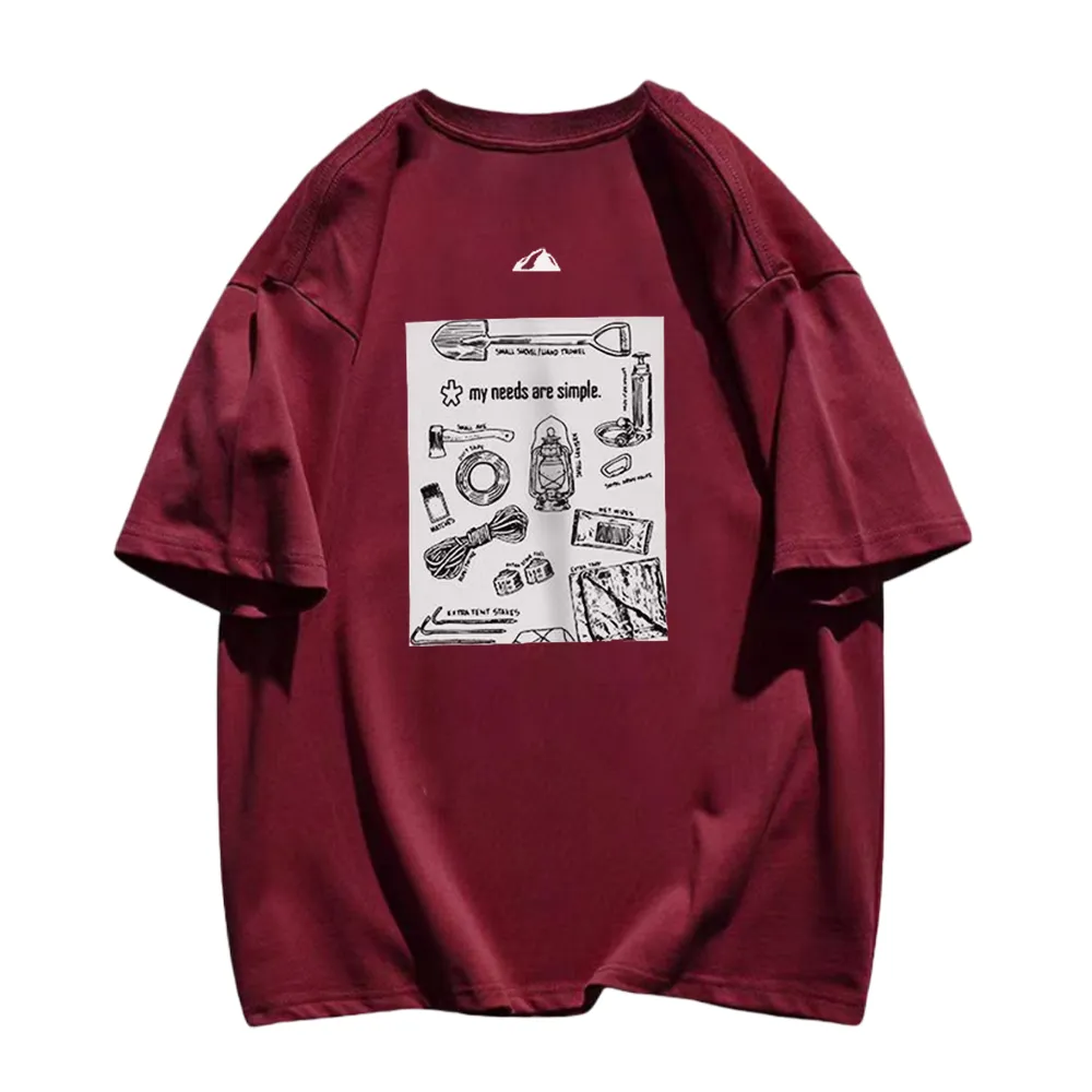 Simple Black And White T-Shirt