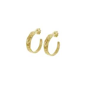 Small Makiki Vermeil Hoops