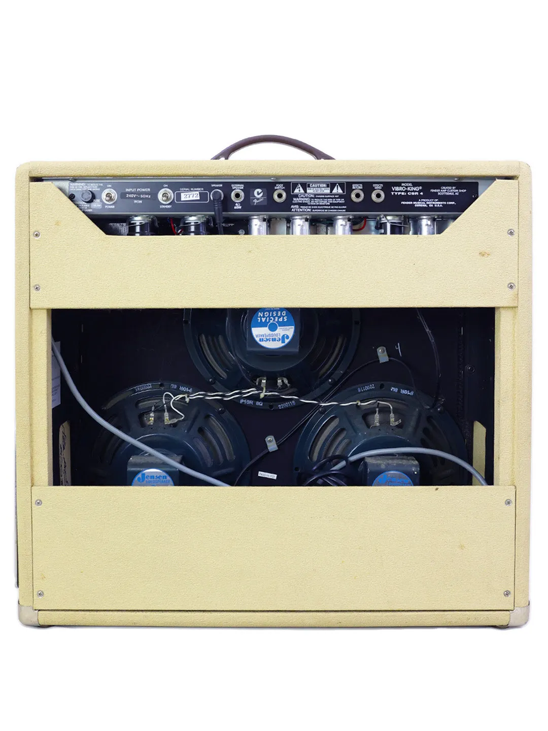 SOLD - Fender Custom Shop Vibro-King Combo Amp – USA 2003