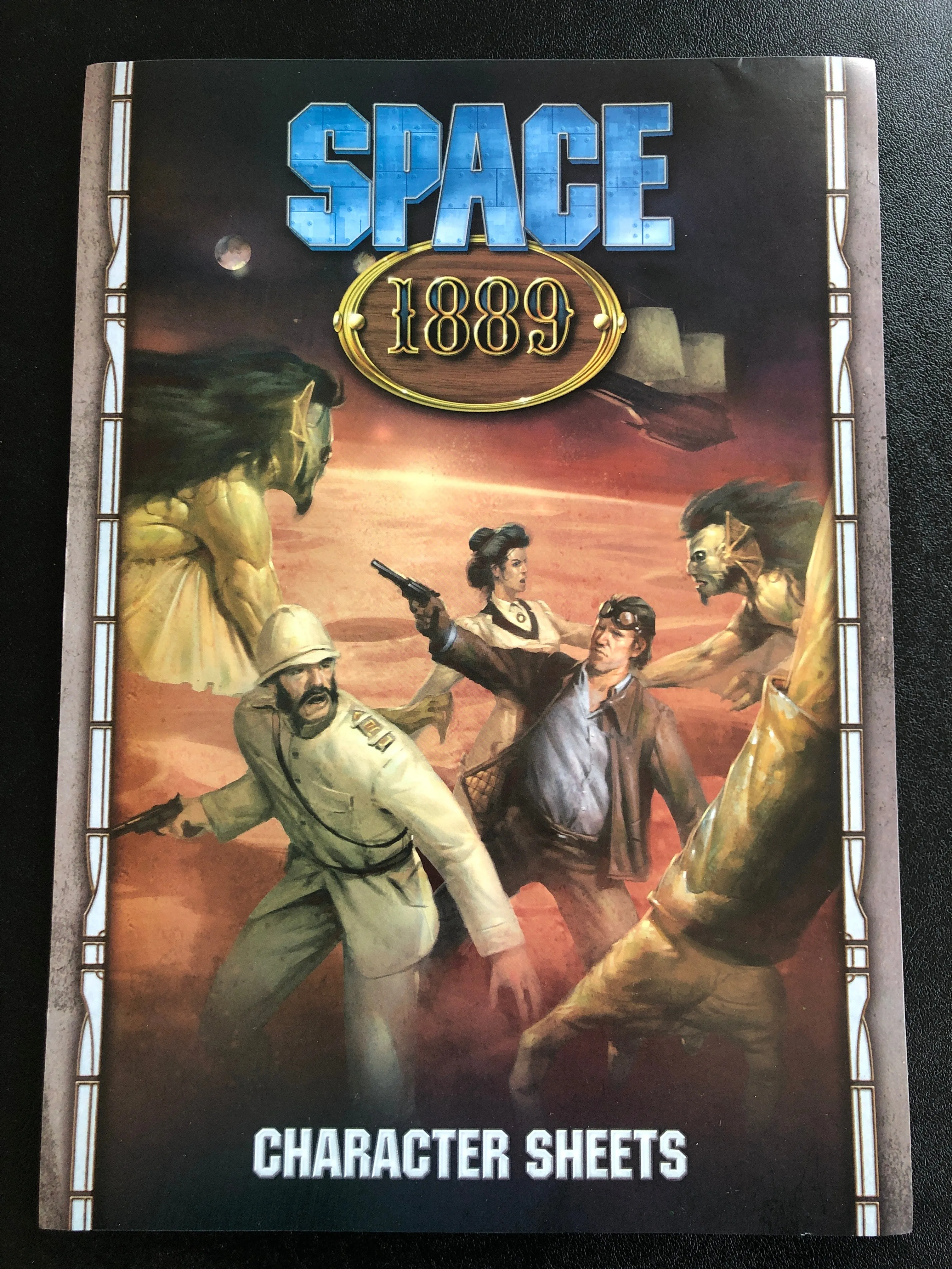 Space 1889 Character Sheets