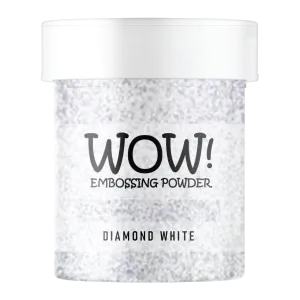 Stamps by Chloe WOW Embossing Glitter Diamond White Large Jar