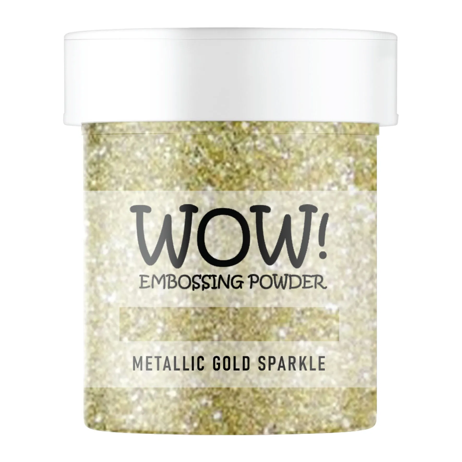 Stamps by Chloe WOW Embossing Glitter Metallic Gold Sparkle Large Jar