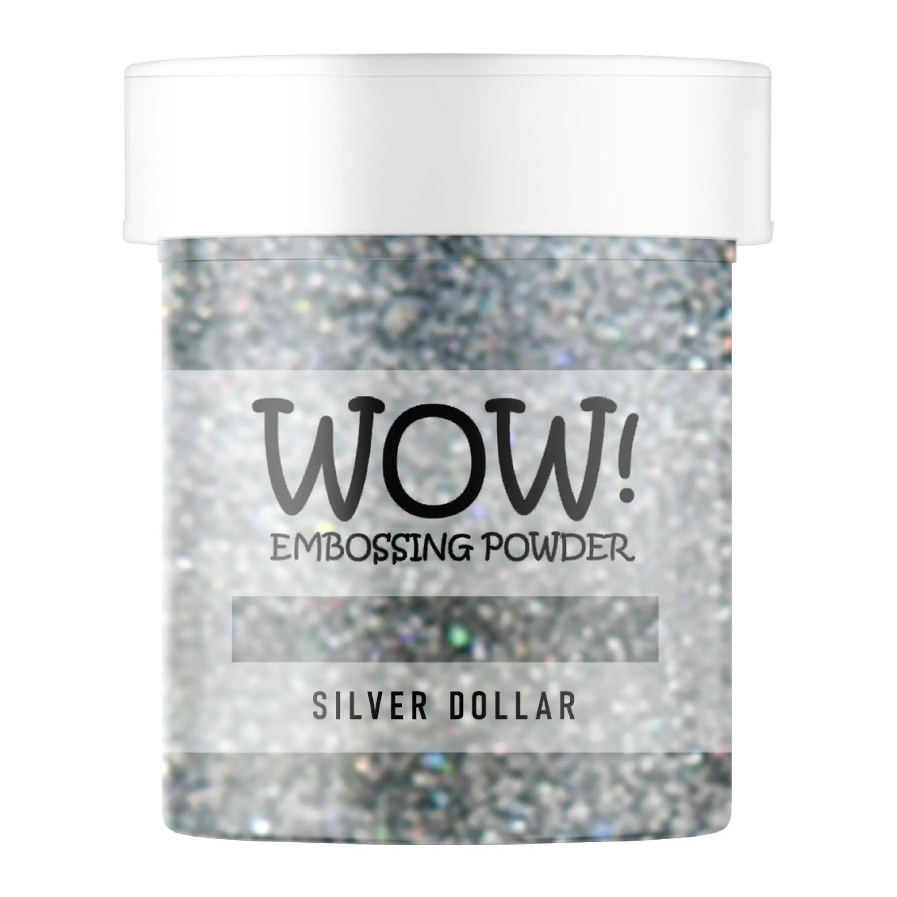 Stamps by Chloe WOW Embossing Glitter Silver Dollar