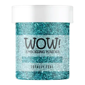 Stamps by Chloe WOW Embossing Glitter Totally Teal