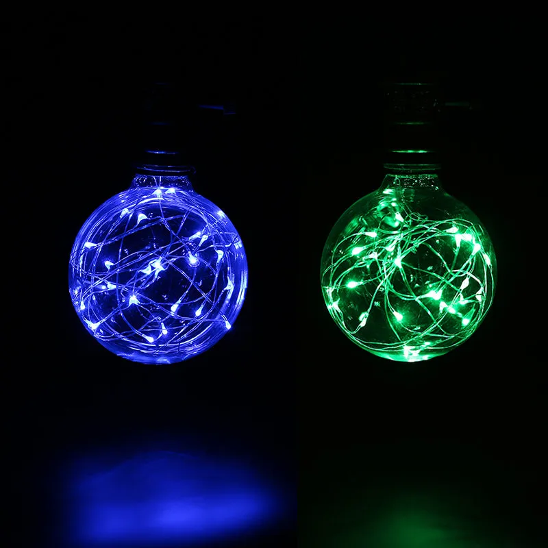 Star Edison Bulb LED Filament Retro Firework Industrial Decorative Light Lamp