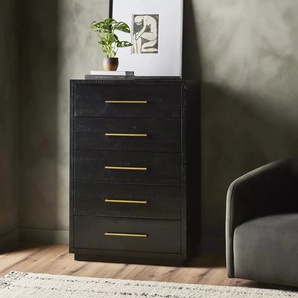 Suki Tall Boy-Burnished Black