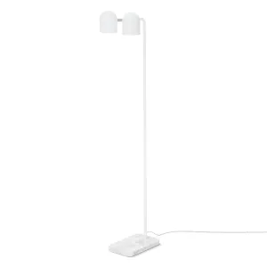 Tandem Floor Lamp | White