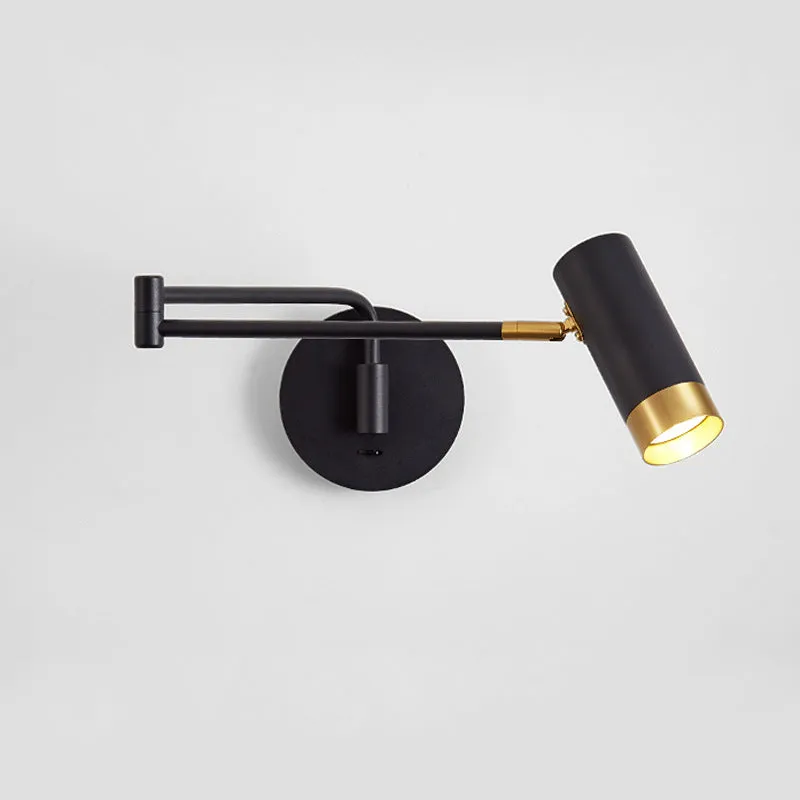 Telescopic Rocker Arm Wall Lamp