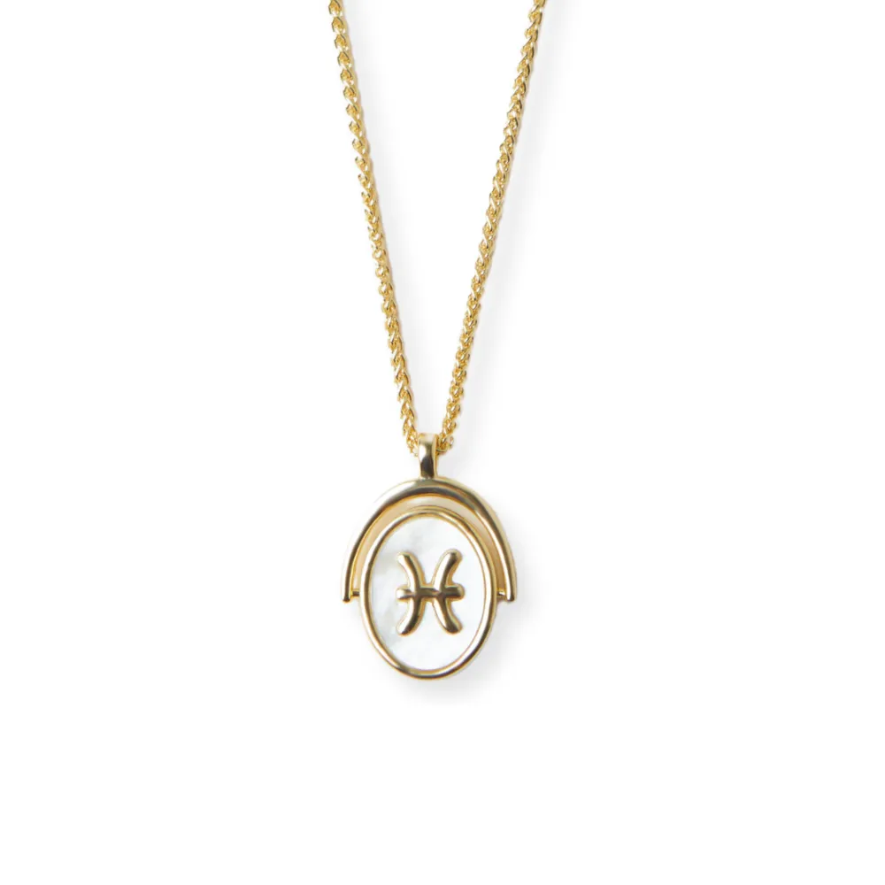THE ZODIAC SPINNER NECKLACE