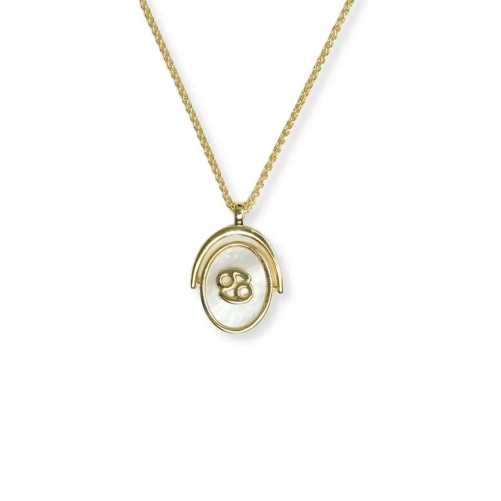 THE ZODIAC SPINNER NECKLACE