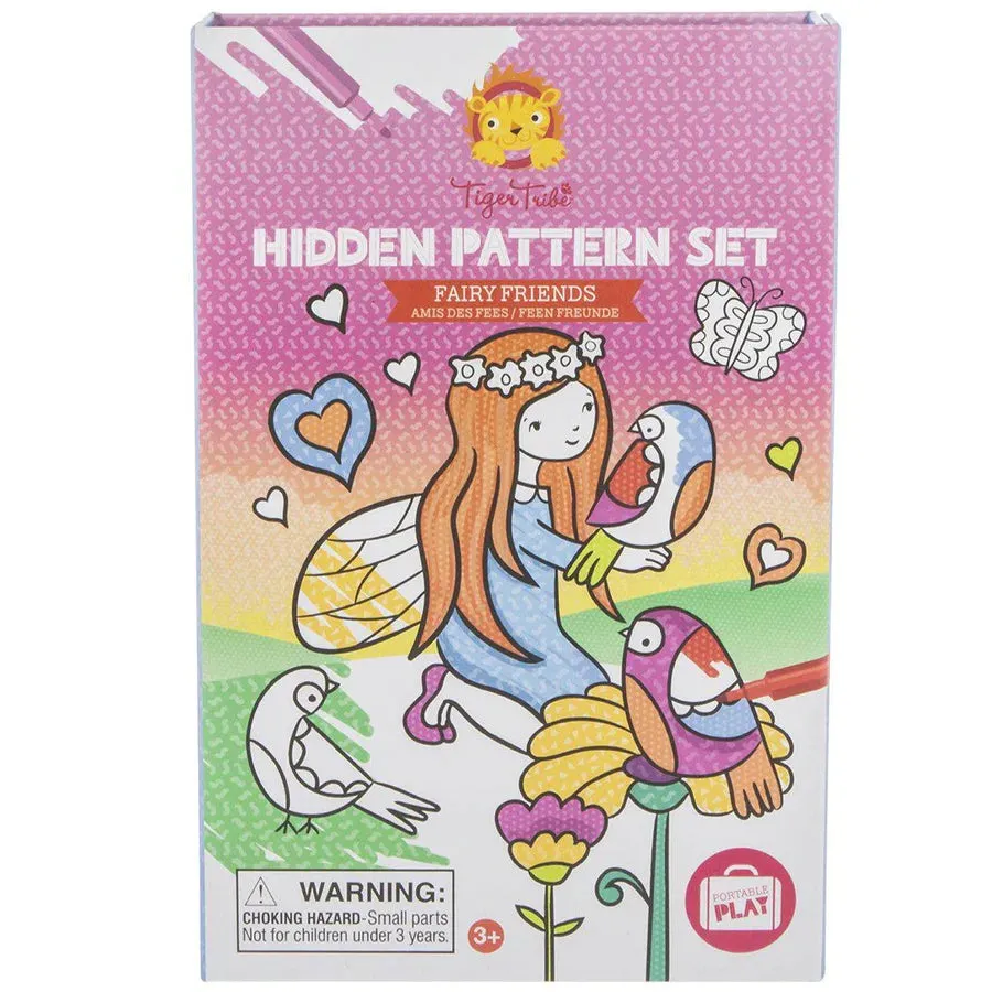 Tiger Tribe Hidden Pattern Set - Fairy Friends