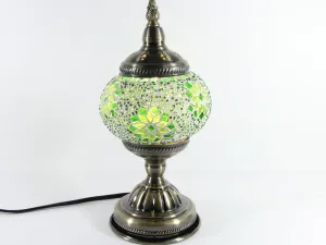 Turkish Mosaic Table Lamp with Bronze Finish - ACL1