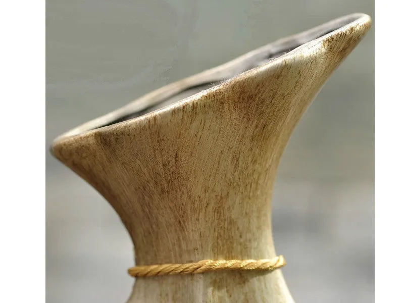 Vintage Collection - Antique Brown Broad Vase