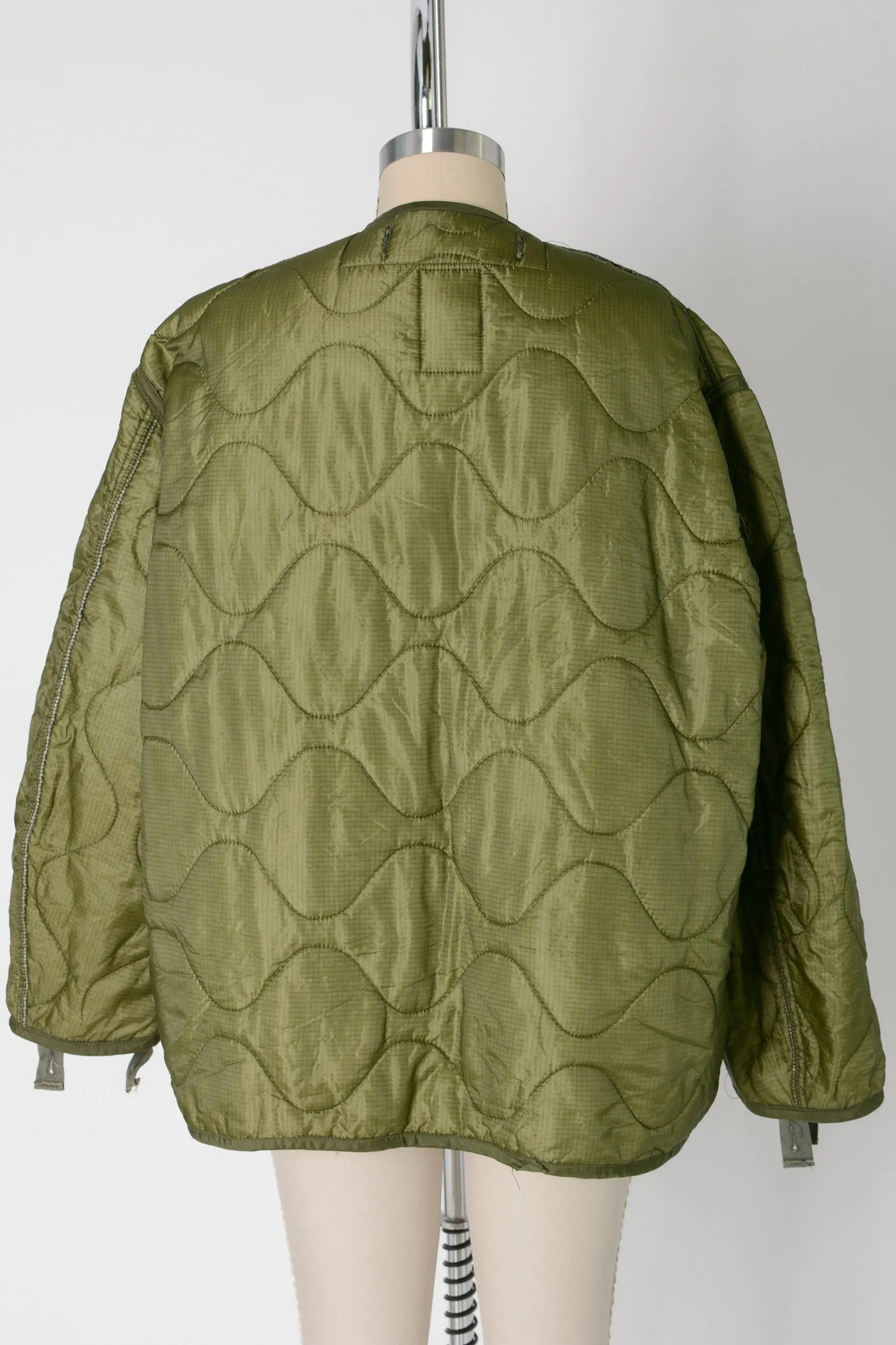 Vintage Olive Military Liner Field Jacket