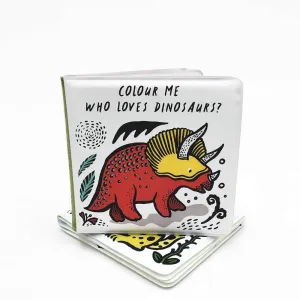 Wee Gallery Who Loves Dinosaurs Bath Book