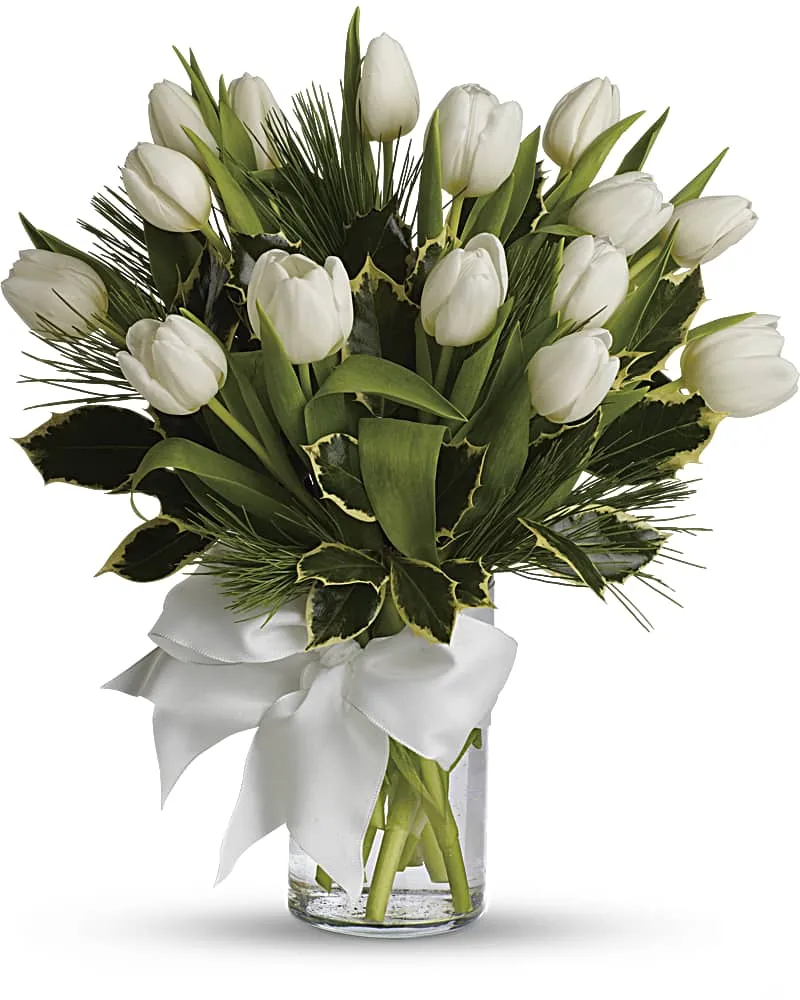 WHITE TULIPS
