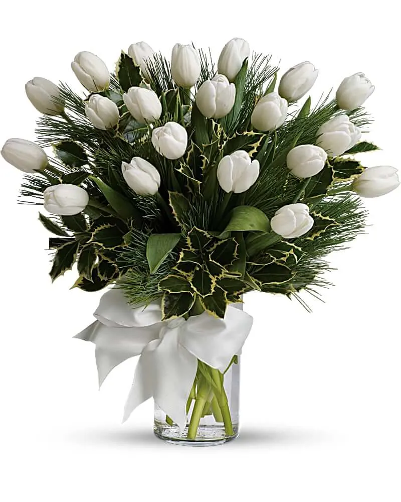 WHITE TULIPS
