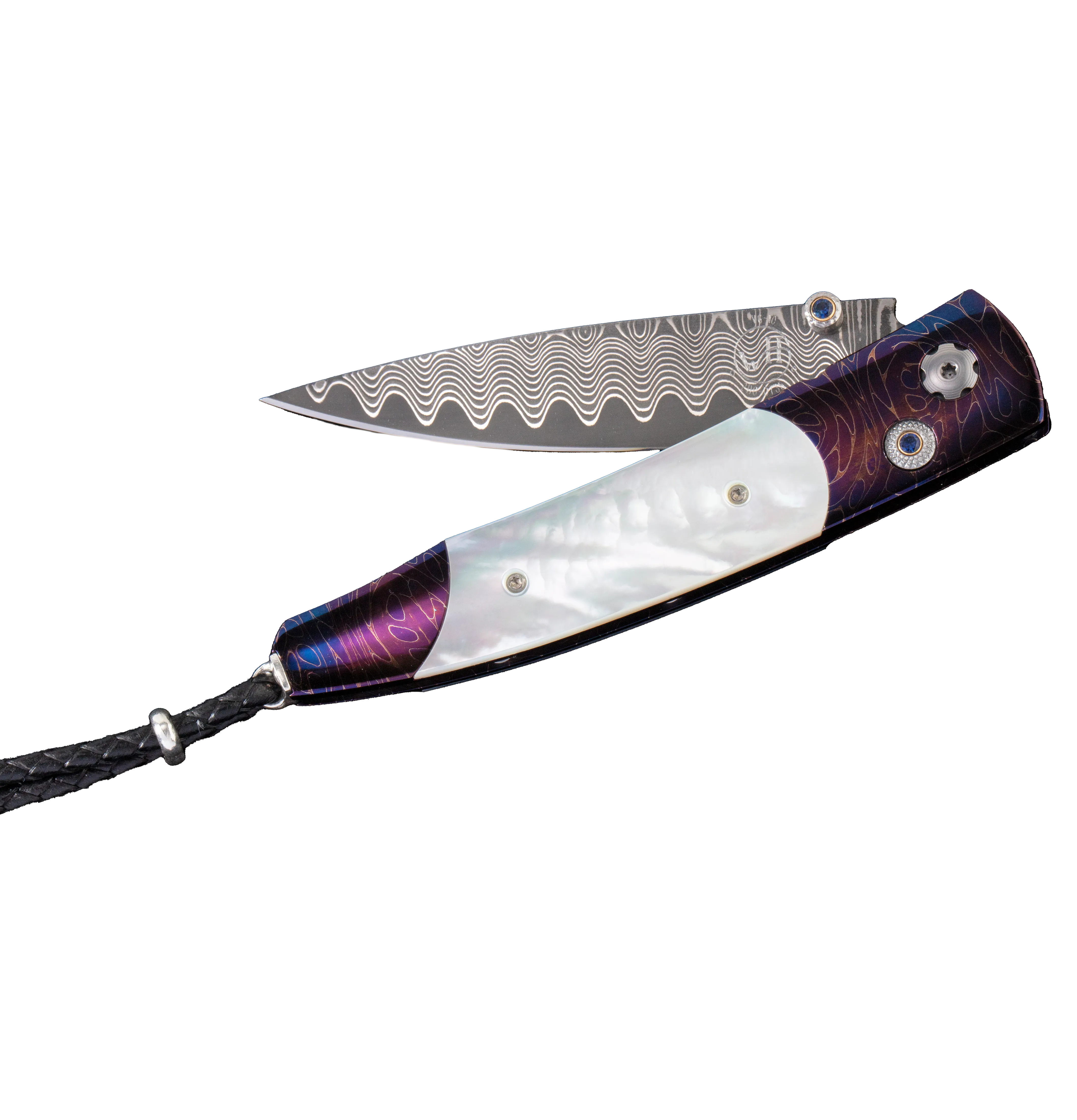 William Henry Blue Sand Pocket Knife