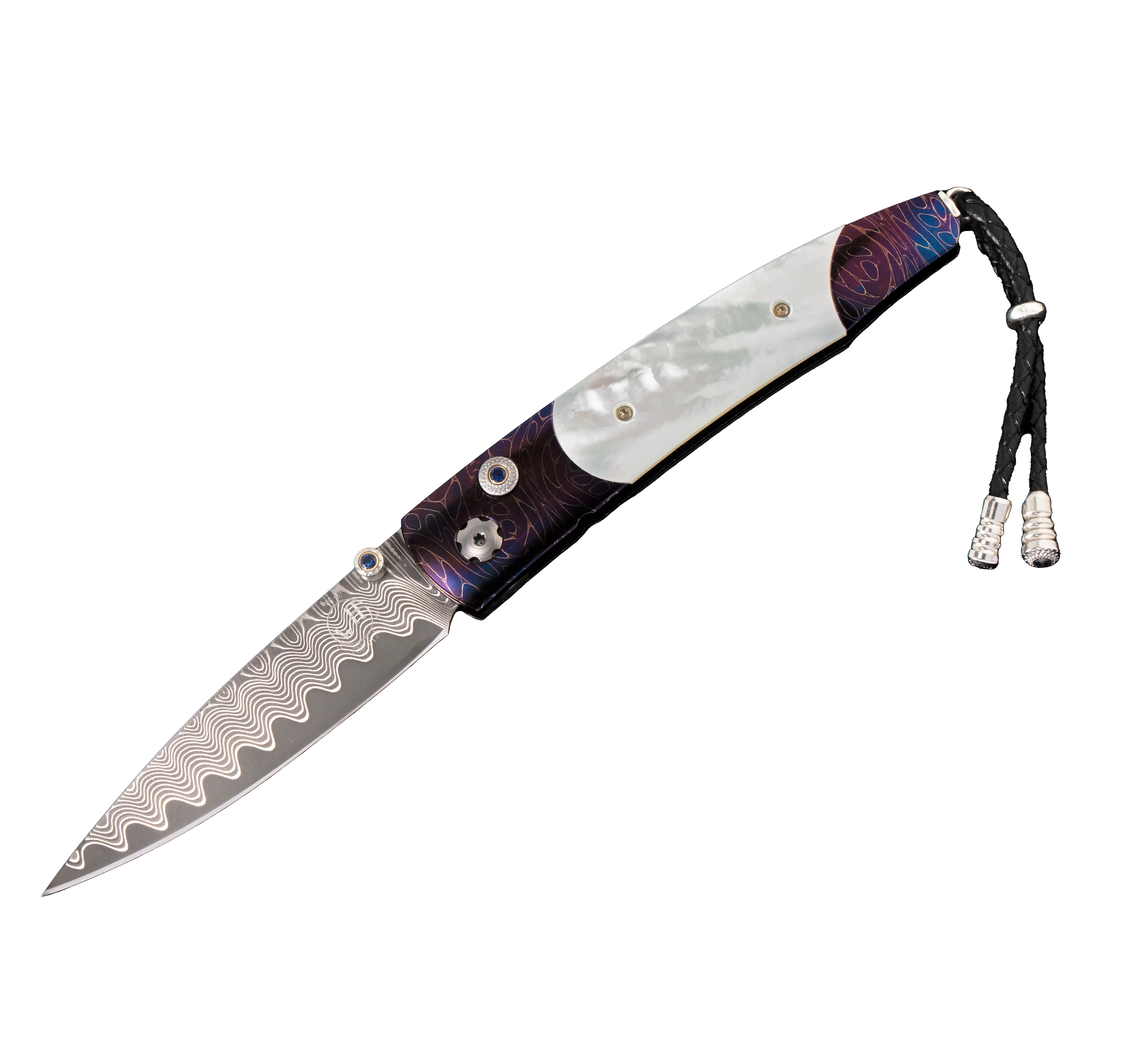 William Henry Blue Sand Pocket Knife